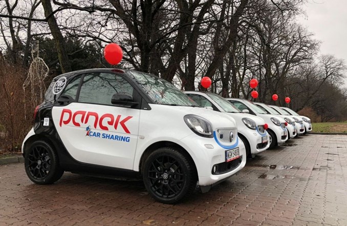 Car sharing elektryczny. Panek wprowadza smarty EQ