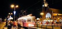 Gdańsk. Świąteczny tramwaj z orangutanicą na pokładzie