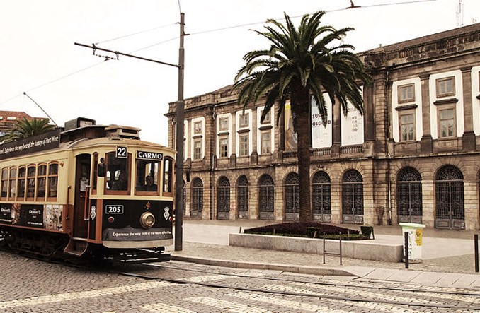 Transport szynowy w Porto