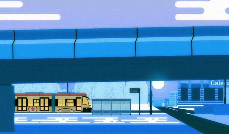 Warszawa: Przygotowania do tramwaju na al. Wilanowskiej. Budowa do 2022 r. Warszawa: Przygotowania do tramwaju na al. Wilanowskiej. Budowa do 2022 r.