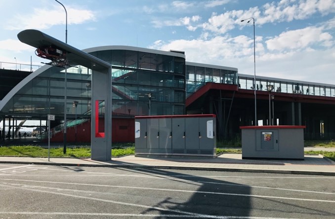 Ostrawa z superszybką ładowarką z odwróconym pantografem