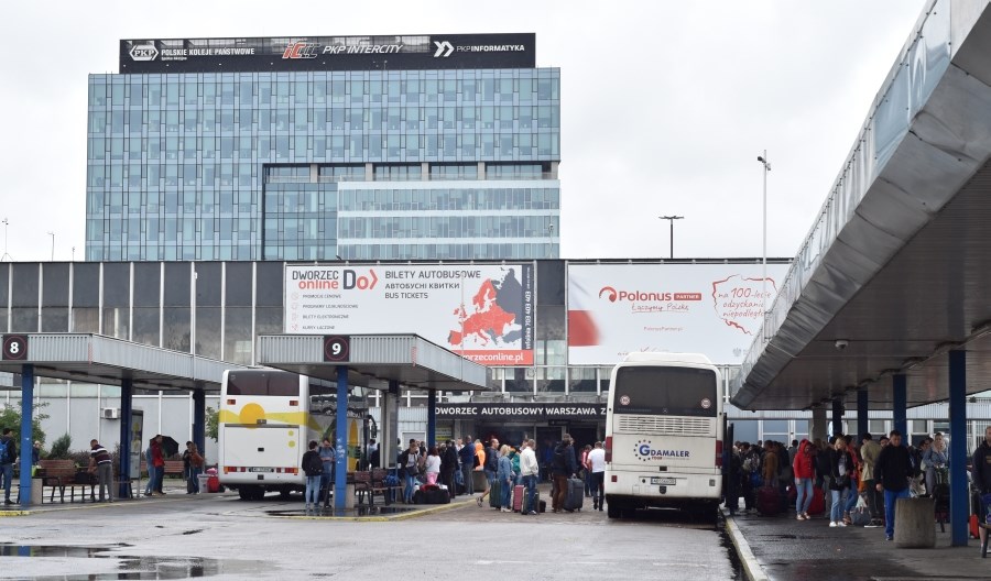 Dworzec autobusowy Warszawa Zachodnia z rekordowymi wynikami Dworzec autobusowy Warszawa Zachodnia z rekordowymi wynikami