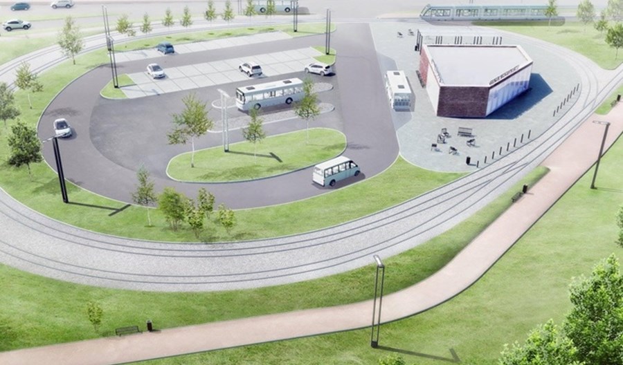 Czeladź przebuduje pętlę tramwajową, gdzie powstanie węzeł przesiadkowy Czeladź przebuduje pętlę tramwajową, gdzie powstanie węzeł przesiadkowy