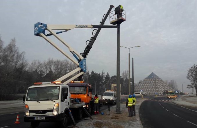 Tychy wraz z budową trasy trolejbusowej wymienią oświetlenie