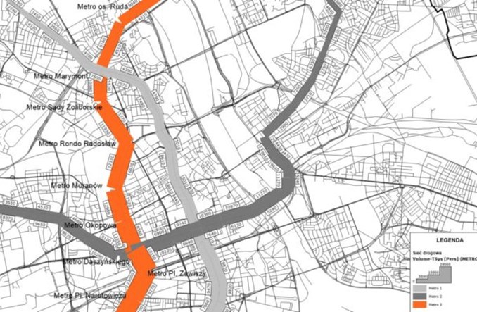Multiconsult proponuje: III linia metra z Białołęki na Wilanów. Wyniki obiecujące