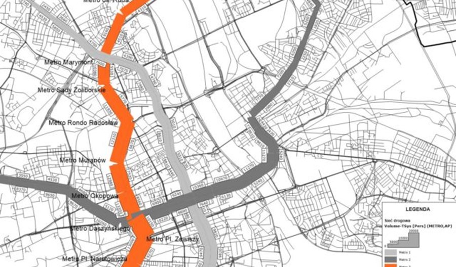 Multiconsult proponuje: III linia metra z Białołęki na Wilanów. Wyniki obiecujące Multiconsult proponuje: III linia metra z Białołęki na Wilanów. Wyniki obiecujące