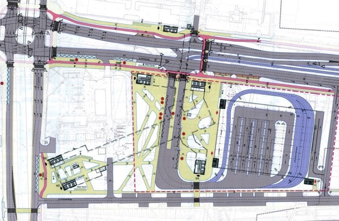 Metro: Jakie węzły przy Lazurowej i Karolinie? [pierwsze rysunki]