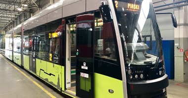 Pierwszy tramwaj Pesy dla Gorzowa gotowy do transportu