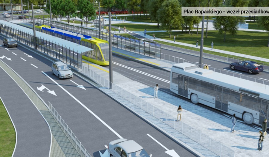 Toruń: Pod koniec kwietnia ruszą prace w rejonie pl. Rapackiego Toruń: Pod koniec kwietnia ruszą prace w rejonie pl. Rapackiego