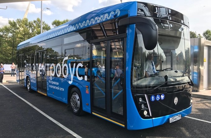 Moskwa kupuje kolejne 100 elektrobusów od Kamaza