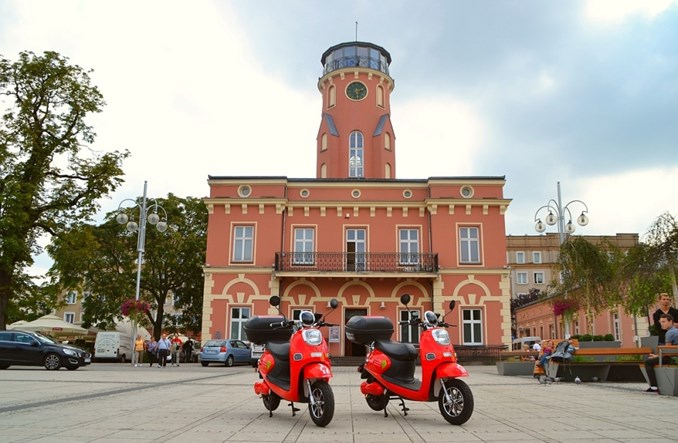 W Częstochowie zadomowiły się skutery elektryczne na minuty