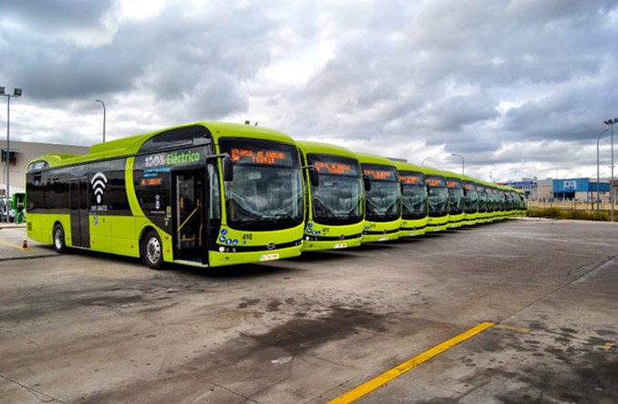 Badajoz kupuje 15 autobusów elektrycznych od BYD-a