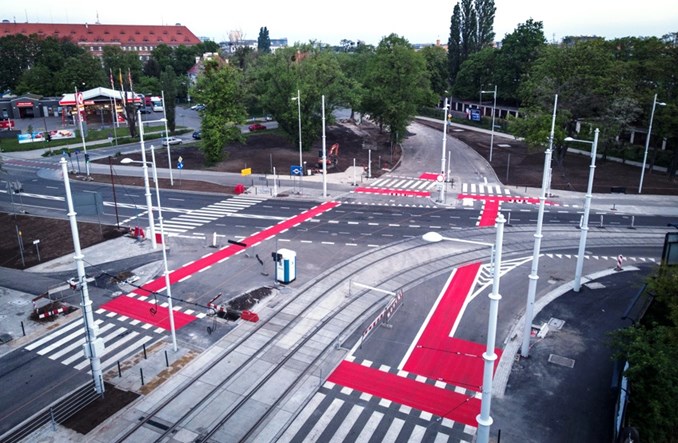 Wrocław: Hubska niemal gotowa. Tramwaje pojadą w czerwcu