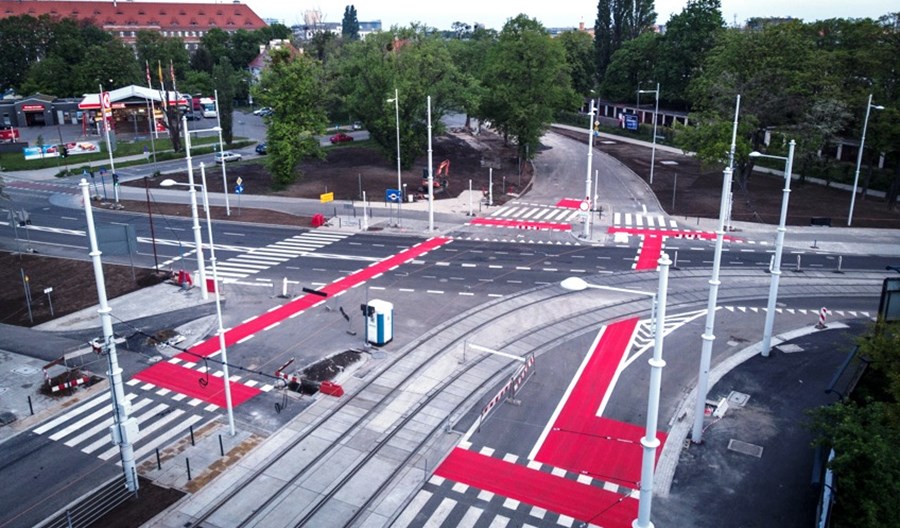 Wrocław: Hubska niemal gotowa. Tramwaje pojadą w czerwcu Wrocław: Hubska niemal gotowa. Tramwaje pojadą w czerwcu