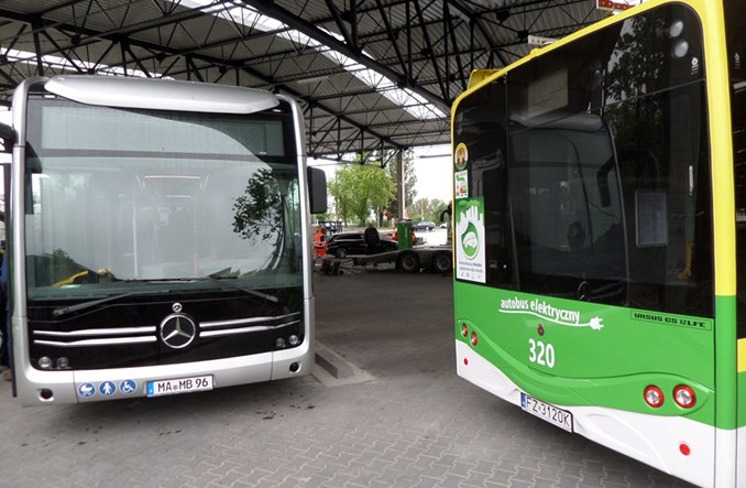Zielona Góra. MZK testuje elektryczne Citaro