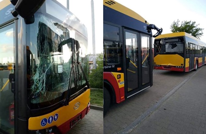 Łódź: Niegroźna stłuczka nowych Solarisów