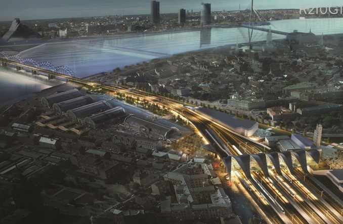 Ryga rozbuduje stację kolejową dla Rail Baltiki. Kontrakt za 430 mln euro