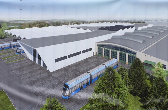 Kraków: Zajezdnia tramwajowa Nowa Huta przed dalszą rozbudową
