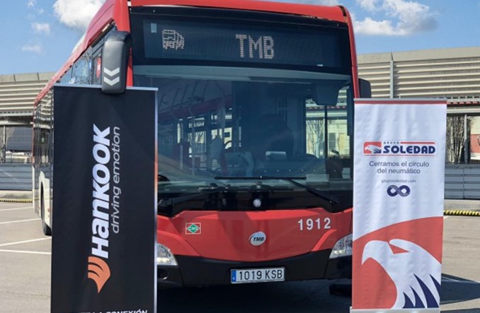 Barcelona. Hankook dostarczy opony dla 4 tys. miejskich autobusów