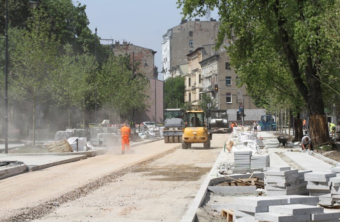 Łódź: Traugutta będzie przejezdna w lipcu