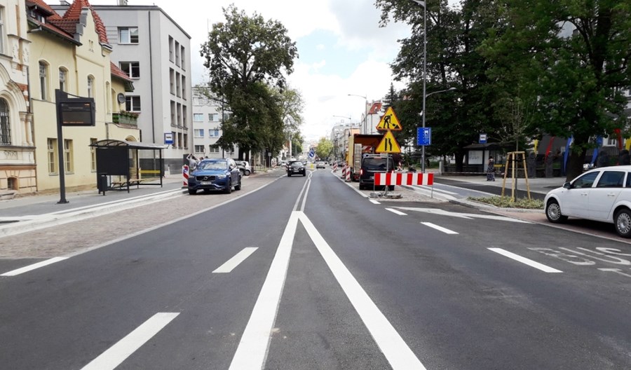 Olsztyn. Partyzantów od poniedziałku już z buspasami Olsztyn. Partyzantów od poniedziałku już z buspasami