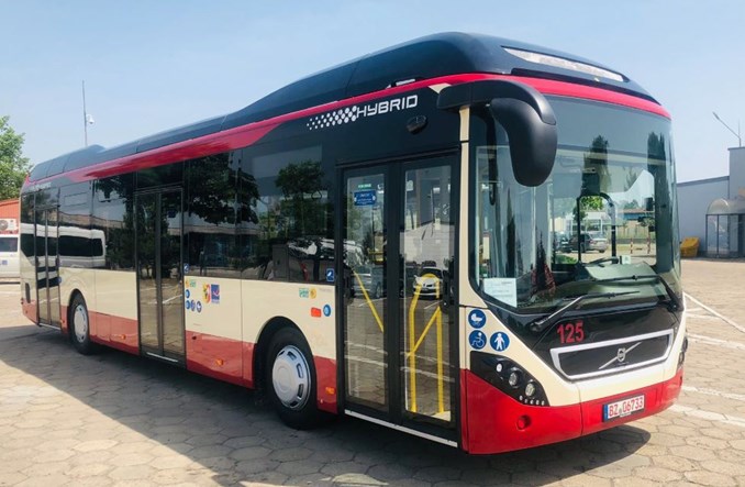 Leszno z kompletem autobusów hybrydowych Volvo