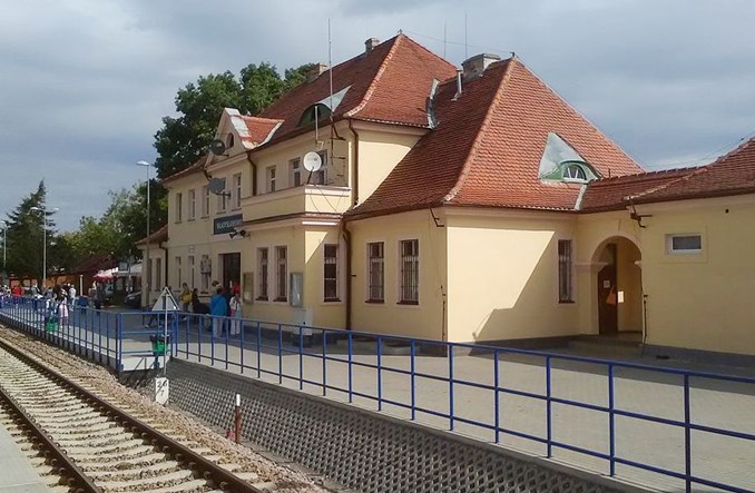 Poczekalnia dworca we Władysławowie do reorganizacji w ramach przebudowy