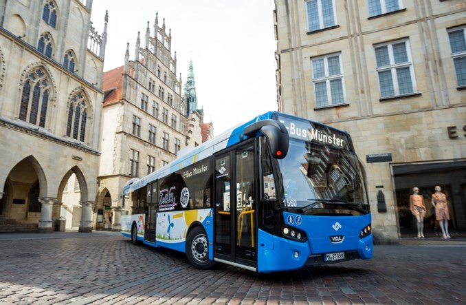 Munster zamawia elektryczne autobusy od VDL