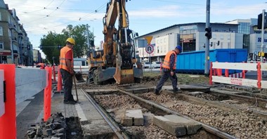 Szczecin: Torowa rewolucja. Prace drogowe w rejonie Ronda Sybiraków