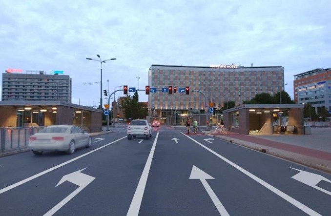 Poznań: Łatwiej rowerem i tramwajem przez Kaponierę