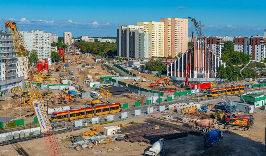 Metro na Bródno: Tramwaje pojadą inaczej. Będzie torowisko tymczasowe Metro na Bródno: Tramwaje pojadą inaczej. Będzie torowisko tymczasowe