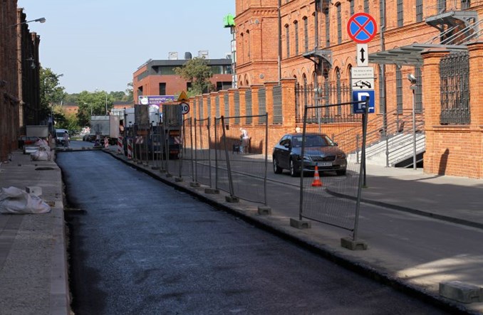 Łódź: Przebudowa Ogrodowej zgodnie z planem