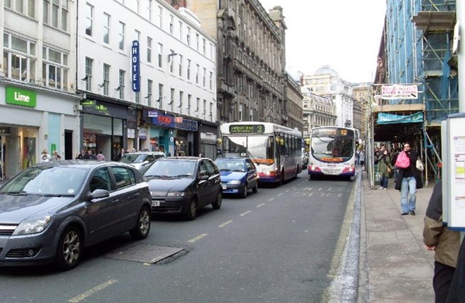 Glasgow. Dwie centralne ulice będą buspasami. W całości