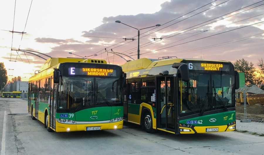 Tychy: Uruchomienie nowego odcinka sieci trolejbusowej 23 września Tychy: Uruchomienie nowego odcinka sieci trolejbusowej 23 września