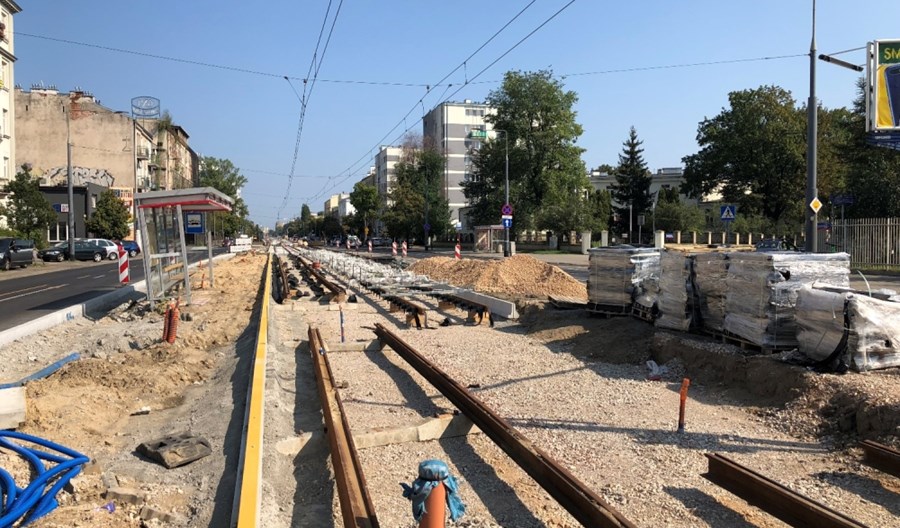 Warszawa: Remont na Grochowskiej. Wracają tramwaje Warszawa: Remont na Grochowskiej. Wracają tramwaje