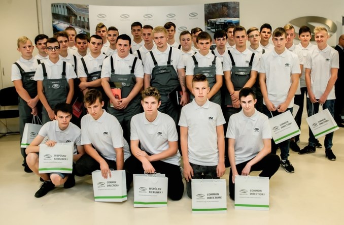 Nowy rok szkolny klasy patronackiej Solarisa