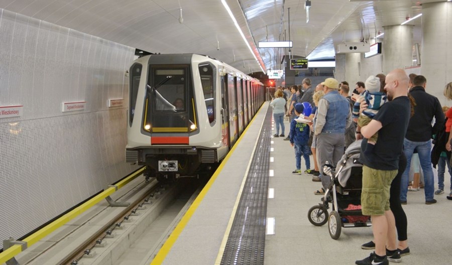 Ponad 150 tys. pasażerów II linii metra Ponad 150 tys. pasażerów II linii metra