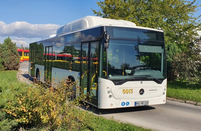 MPK Wrocław testuje autobus gazowy od Mecedesa
