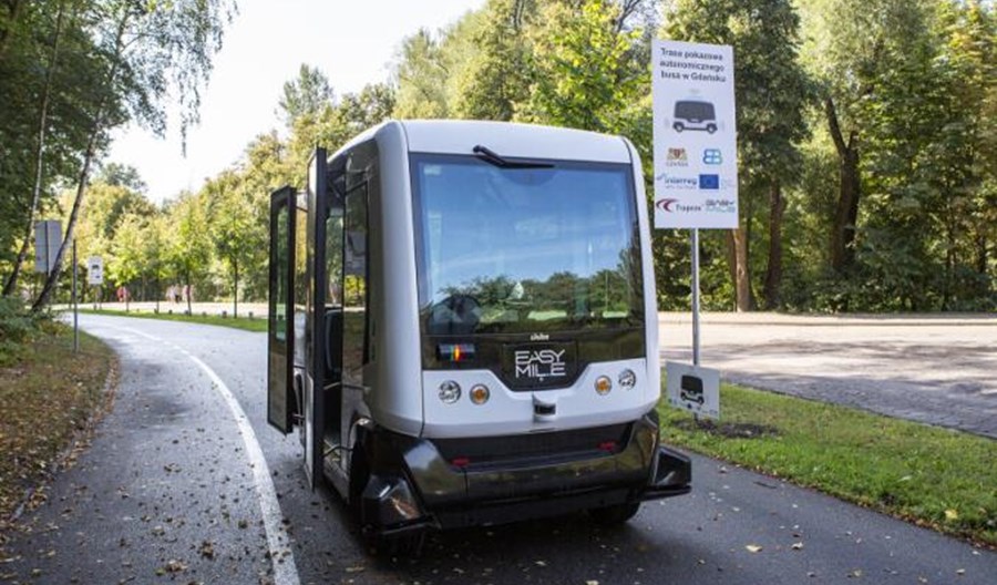 Gdańsk: Sukces pierwszej w Polsce autonomicznej linii autobusowej Gdańsk: Sukces pierwszej w Polsce autonomicznej linii autobusowej