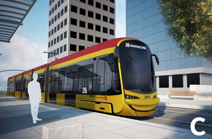 Warszawiacy wybrali uśmiechnięte tramwaje Hyundaia