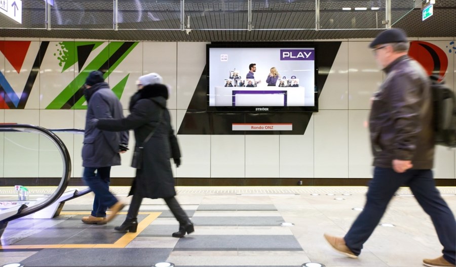 Metro: Stroer uruchamia nowe ekrany reklamowe na peronach II linii Metro: Stroer uruchamia nowe ekrany reklamowe na peronach II linii