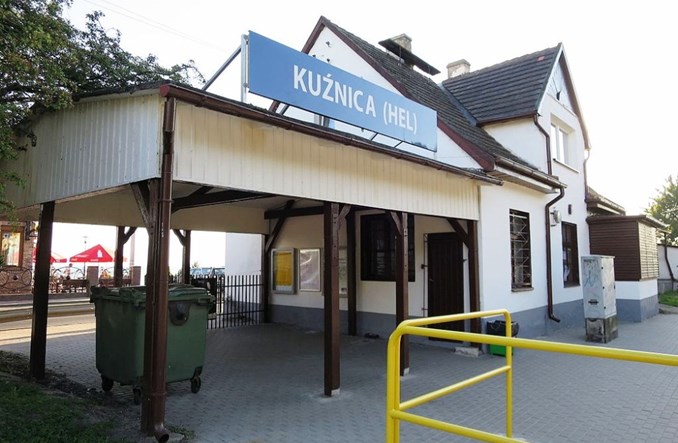 PKP SA szykują przebudowę dworca w Kuźnicy na Helu