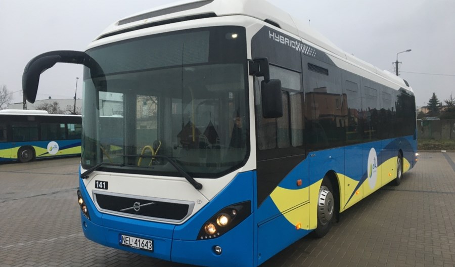 Pierwsze autobusy hybrydowe Volvo trafiły do Ełku Pierwsze autobusy hybrydowe Volvo trafiły do Ełku