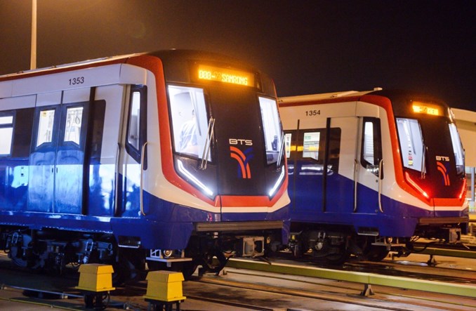 Siemens i Bozankaya kończą dostawy pojazdów dla Bangkoku