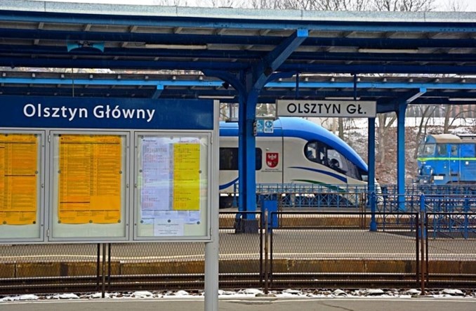 Olsztyn Główny z windami i schodami ruchomymi. Zostaje tunel
