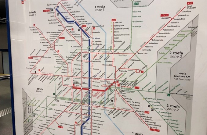 Problem ZTM-u z informacją w metrze