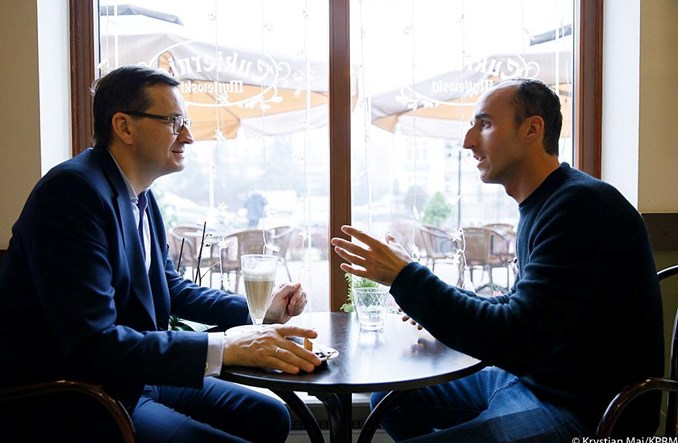 Robert Kubica będzie promował BRD z rządem