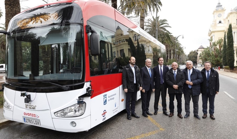 Malaga. Irizar z autonomicznym autobusem. W tym roku ruszy na trasę Malaga. Irizar z autonomicznym autobusem. W tym roku ruszy na trasę