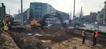 Szczecin: Koniec prac przy rozbiórce torowiska na pl. Szarych Szeregów