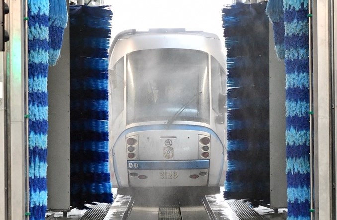 MPK Wrocław z automatyczną myjnią tramwajową